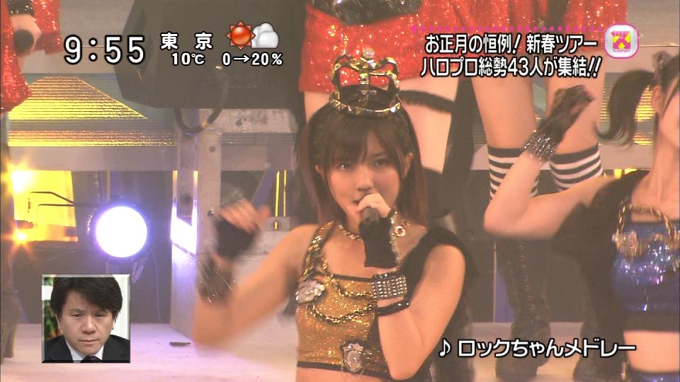 スッキリ!!(2012.1.4)新垣里沙卒業: アップフロントライフ